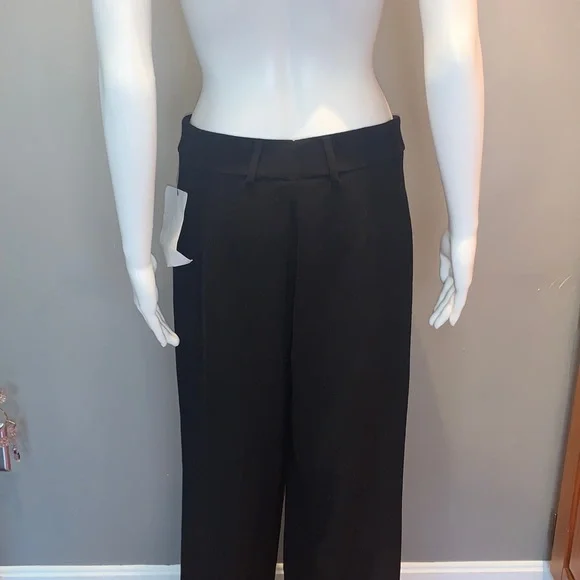 🖤 Akris Black Pleated Wide Leg Pants 🖤 - Picture 10 of 15